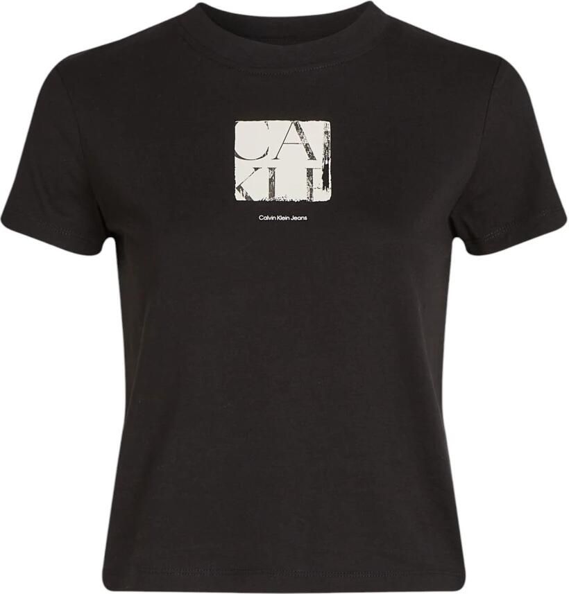 Calvin Klein Jeans T-shirt Korte Mouw FRONT PHOTO GRAPHIC J20J225260