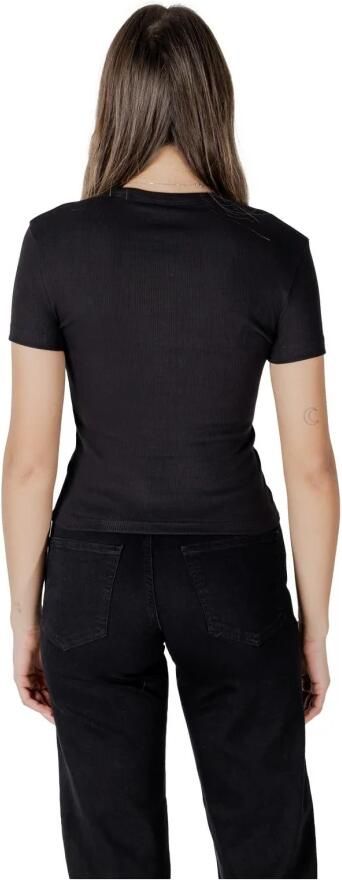 Calvin Klein Jeans T-shirt Korte Mouw WOVEN LABEL RIB J20J225245