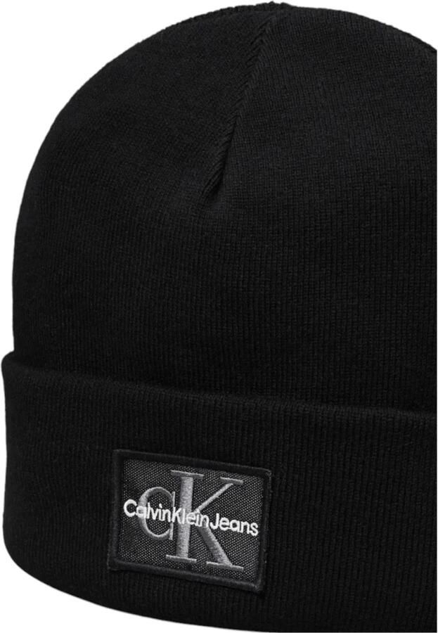Calvin Klein Jeans Muts MONO LOGO PATCH BEANIE WARM K50K512455