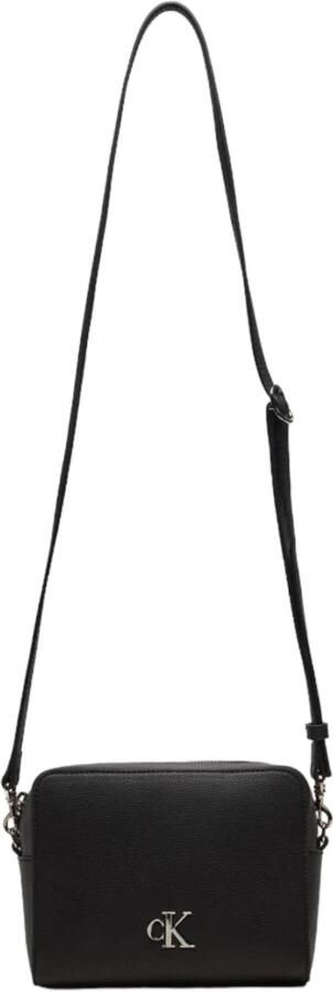 Calvin Klein Gerecyclede polyester crossbodytas met verstelbare band Black Dames - Foto 5