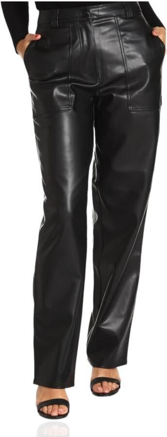 Calvin Klein Jeans Polyester Regular Broeken Herfst Winter Collectie Black Dames - Foto 8