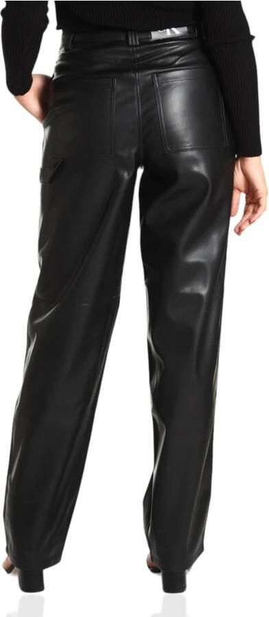 Calvin Klein Jeans Polyester Regular Broeken Herfst Winter Collectie Black Dames - Foto 6