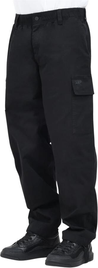 Calvin Klein Jeans Zwarte Casual Twill Broek Regular Fit Black Heren - Foto 3