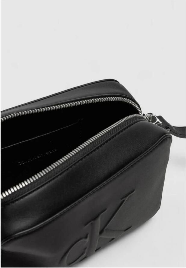 Calvin Klein Jeans Stijlvolle Crossbody Tas met Ritssluiting Black Dames - Foto 3