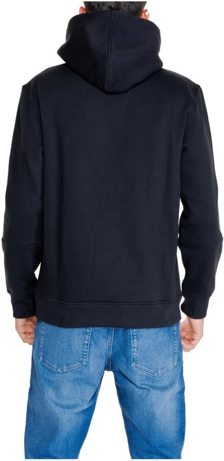 Calvin Klein Jeans Zwarte Hoodie Heren Herfst Winter Black Heren - Foto 2