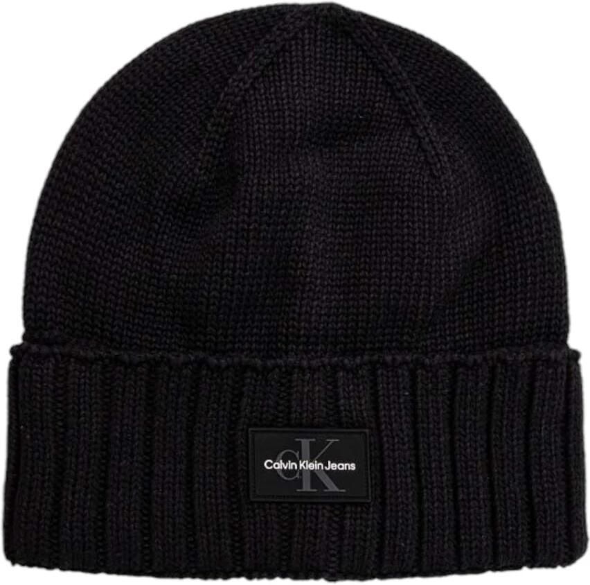 Calvin Klein Jeans Zwarte Katoenen Baseballpet met Verstelbare Band Black Heren - Foto 2