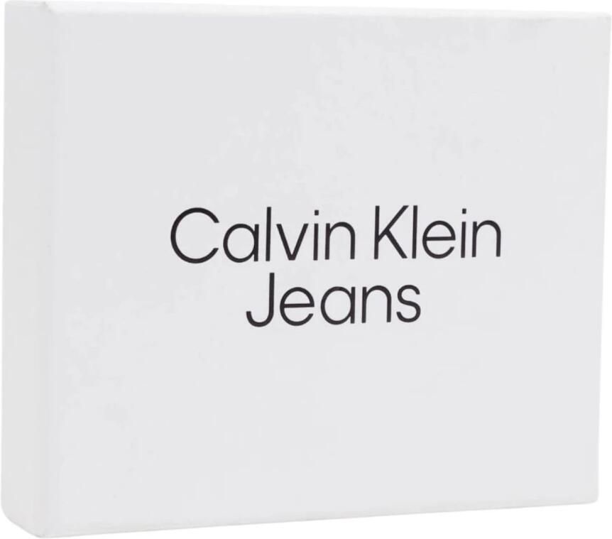 Calvin Klein Jeans Minimalistische Portemonnee met Logo en Kaartsleuven Black Heren - Foto 2