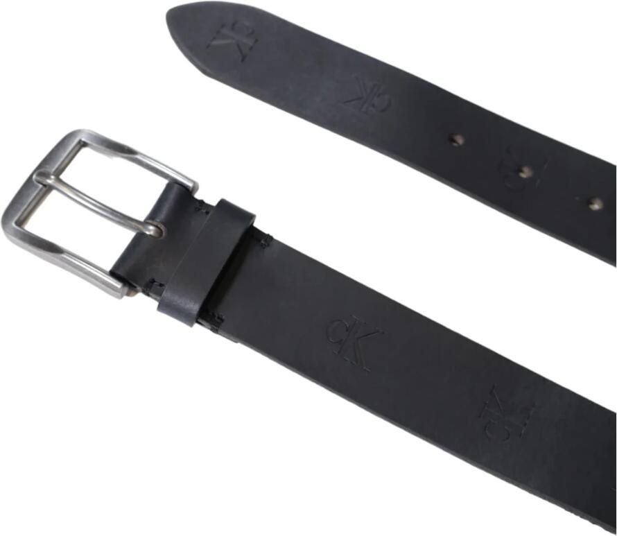 Calvin Klein Jeans Leren Herenriem Lente Zomer Collectie Black Heren - Foto 2