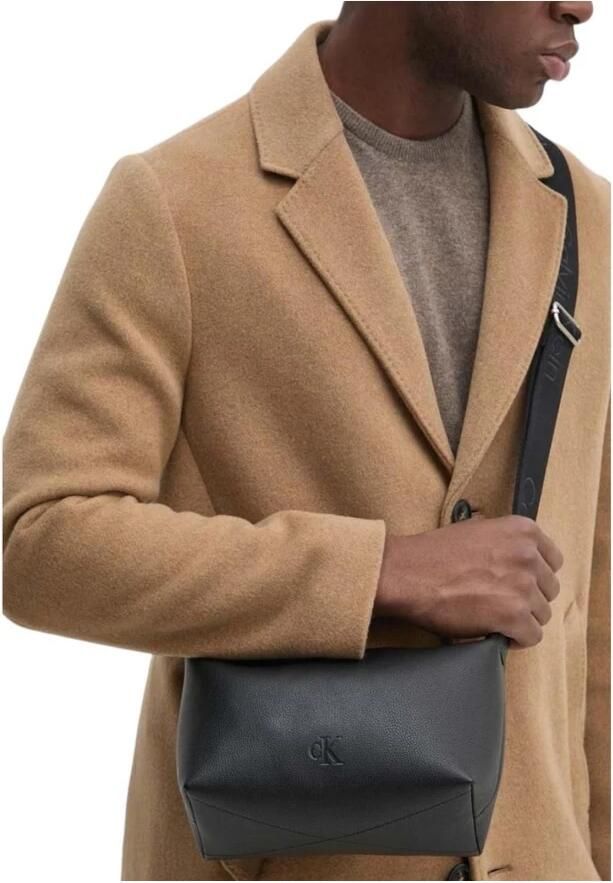 Calvin Klein Jeans Zwarte Polyethyleen Handtas Heren Tassen Collectie Black Dames - Foto 5