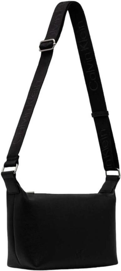 Calvin Klein Jeans Zwarte Polyethyleen Handtas Heren Tassen Collectie Black Dames - Foto 7