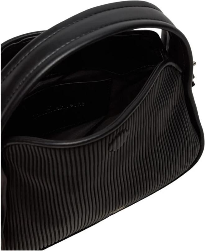 Calvin Klein Jeans Zwarte Polyethyleen Handtas Herfst Winter Collectie Black Dames - Foto 3