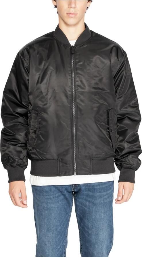 Calvin Klein Jeans Zwarte Lichtgewicht Polyamide Jas Heren Collectie Black Heren - Foto 3