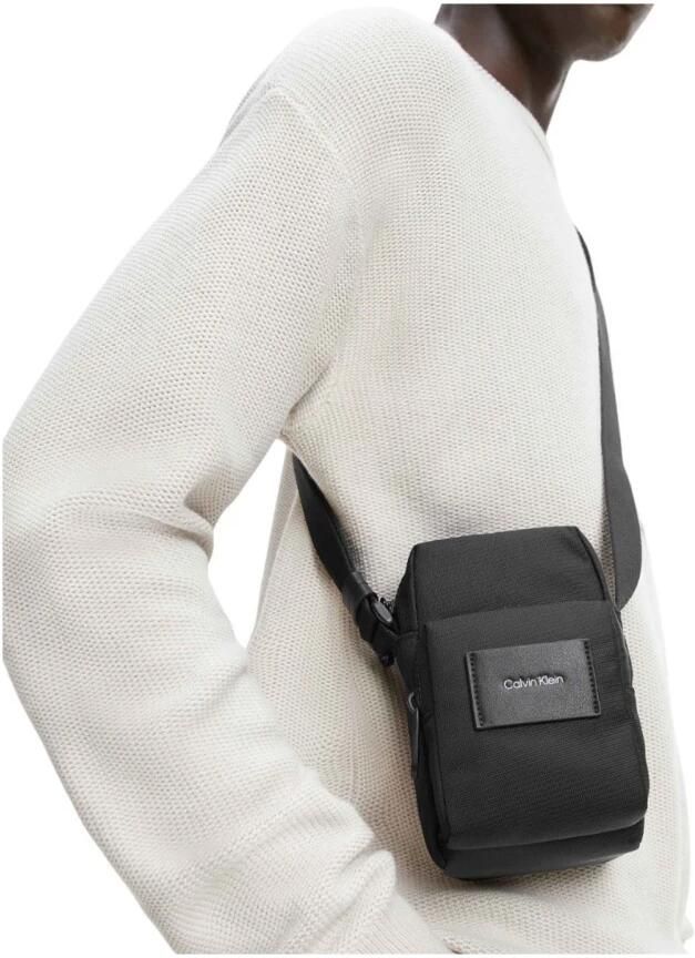 Calvin Klein Heren Schoudertas met Verstelbare Band Black Heren - Foto 7
