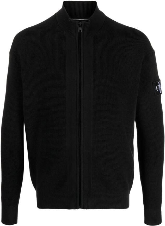 Calvin Klein Jeans Zwarte Core Badge Sweater voor Mannen Black Heren - Foto 4