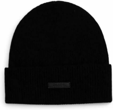 Calvin Klein Kasjmier Beanie Hoed voor Mannen Black Heren - Foto 3
