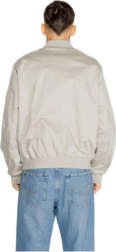 Calvin Klein Katoenmix Jas Heren Herfst Winter Collectie Gray Heren - Foto 2