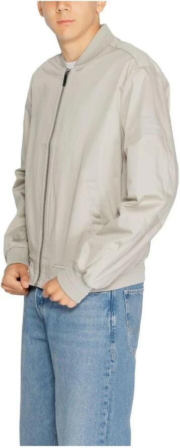 Calvin Klein Katoenmix Jas Heren Herfst Winter Collectie Gray Heren - Foto 3