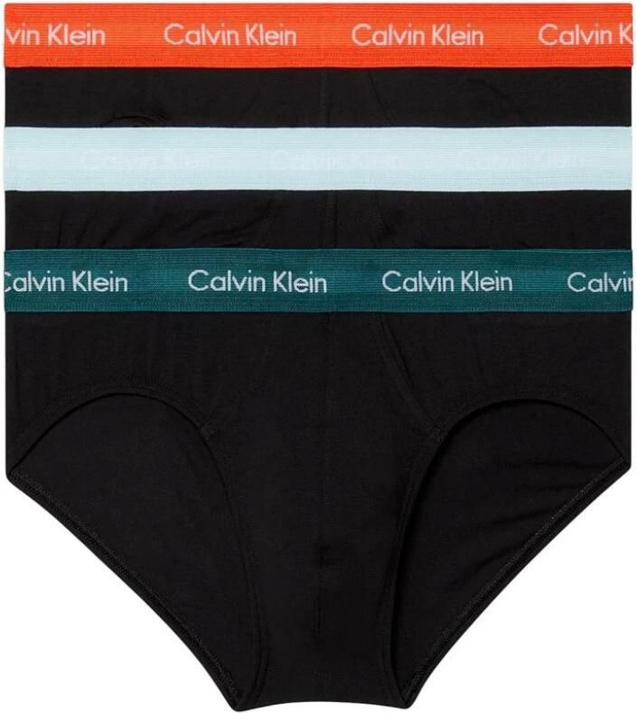 Calvin Klein Zwarte Katoenen Ondergoed Heren Slip Collectie Multicolor Heren - Foto 5