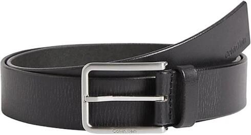 CK Calvin Klein Leren riem met doornsluiting model 'WARMTH OILED GRAIN'