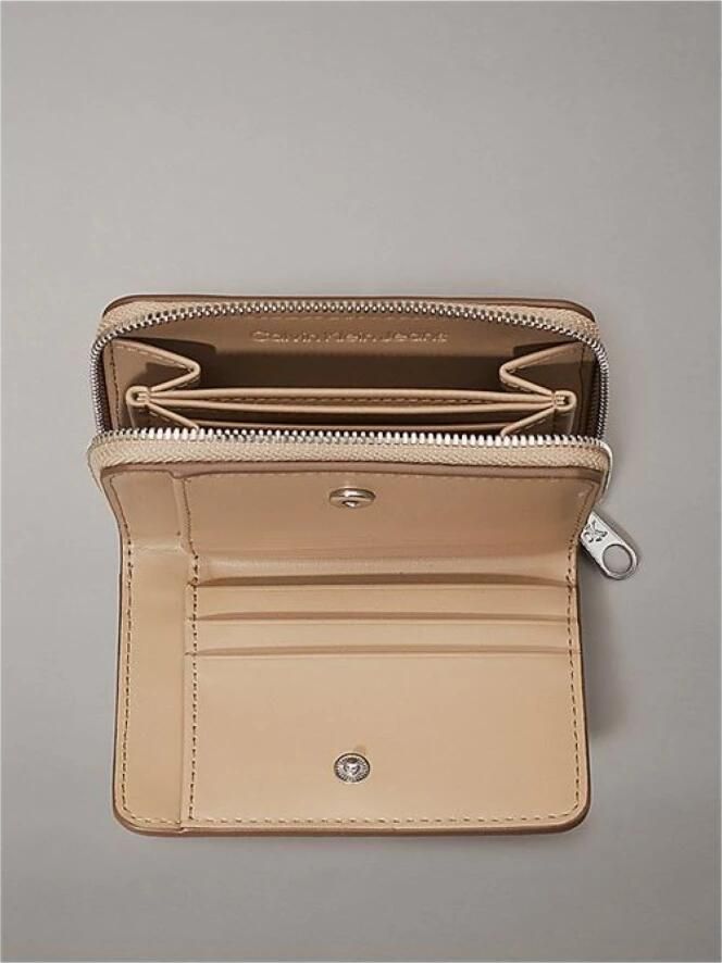 Calvin Klein Jeans Portemonnee MINIMAL MONOGRAM MED ZIP AROUND K60K612740