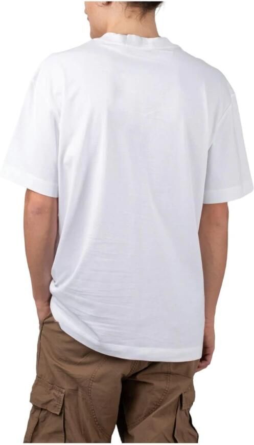 Calvin Klein Jeans T-shirt van katoen met labelprint