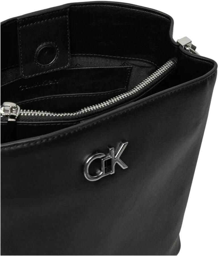 Calvin Klein Lente Zomer Dames Middelgrote Tassen Collectie Black Dames - Foto 2