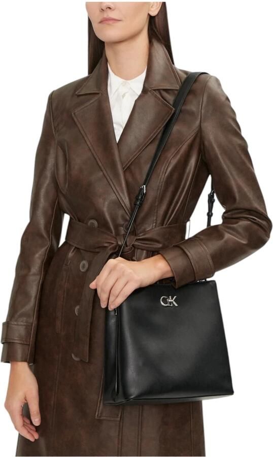 Calvin Klein Lente Zomer Dames Middelgrote Tassen Collectie Black Dames - Foto 3