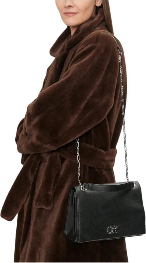 Calvin Klein Lente Zomer Dames Middelgrote Tassen Collectie Black Dames - Foto 4