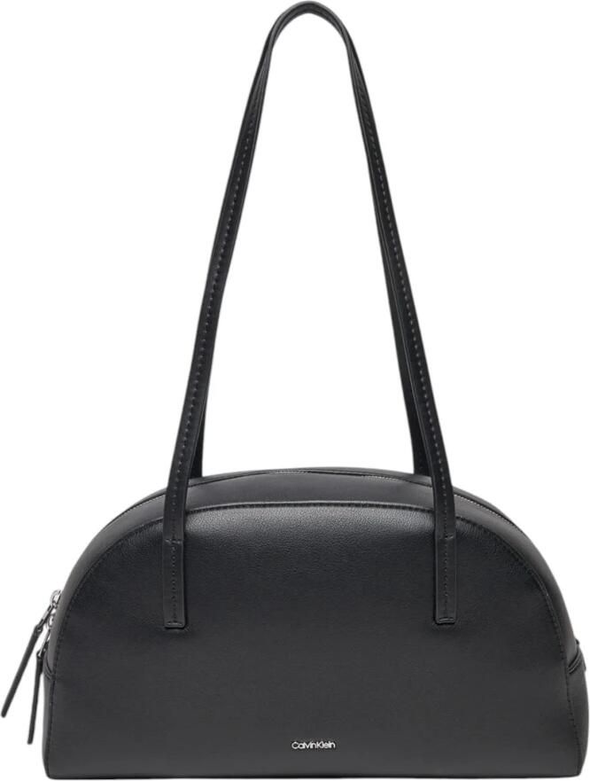 Calvin Klein Zwarte Polyethyleen Handtas Grote Capaciteit Black Dames - Foto 4