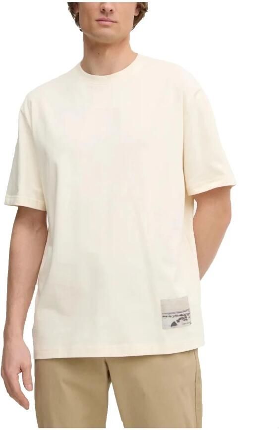 Calvin Klein Lenticular Shoreline T-shirt White Heren - Foto 3
