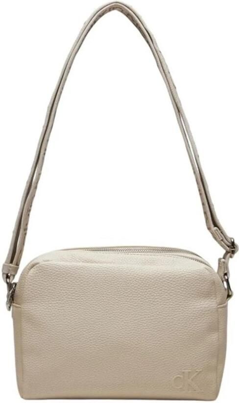 Calvin Klein Ultralight Camera Tas Herfst Winter Collectie Beige Dames - Foto 4