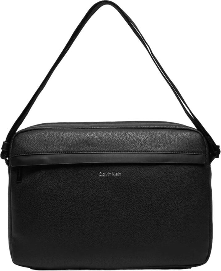 Calvin Klein Zwarte Herentas Herfst Winter Collectie Black Heren - Foto 5