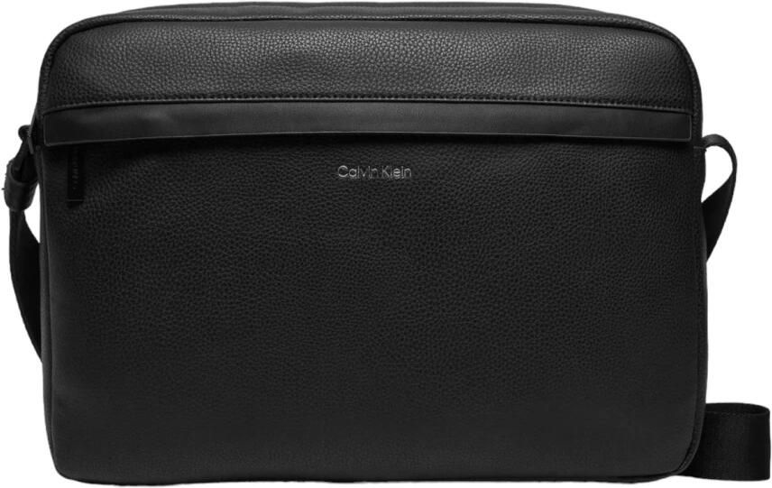 Calvin Klein Zwarte Herentas Herfst Winter Collectie Black Heren - Foto 4