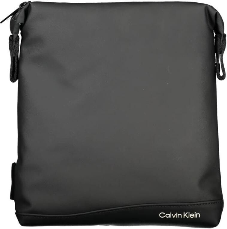 Calvin Klein Zwarte Heren Schoudertas Contrast Details Black Heren - Foto 3