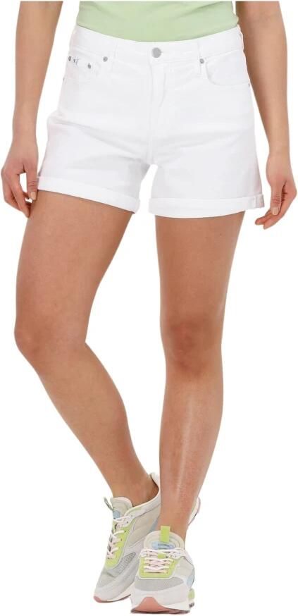 Calvin Klein Short MID RISE SHORT met omslag onder aan de pijpen - Foto 4