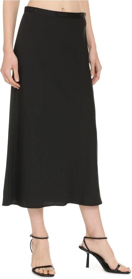 Calvin Klein Geweven rok RECYCLED CDC BIAS CUT MIDI SKIRT met elastische tape in de taille - Foto 2