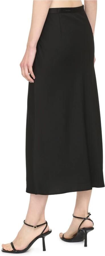 Calvin Klein Geweven rok RECYCLED CDC BIAS CUT MIDI SKIRT met elastische tape in de taille - Foto 3