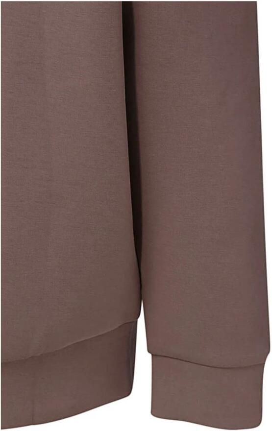 Calvin Klein Minimal Logo Scuba Hoodie voor Vrouwen Brown Dames - Foto 3