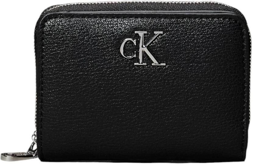 Calvin Klein Minimal Monogram Portemonnee & Kaarthouder Black Dames - Foto 3