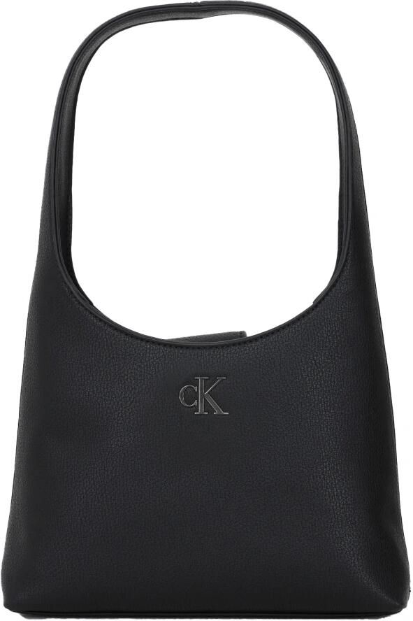 Calvin Klein Minimal Monogram Schoudertas voor Vrouwen Black Dames - Foto 4