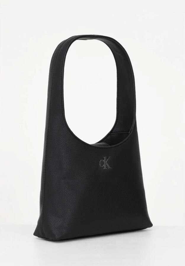 Calvin Klein Minimal Monogram Schoudertas voor Vrouwen Black Dames - Foto 3