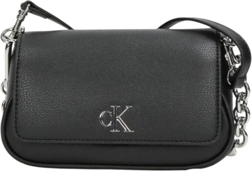 Calvin Klein Minimal Monogram Tas Black Dames - Foto 3