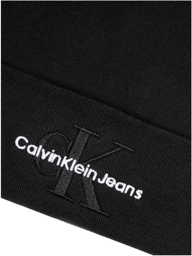 Calvin Klein Jeans Zwarte Katoenen Baseballpet Black Heren