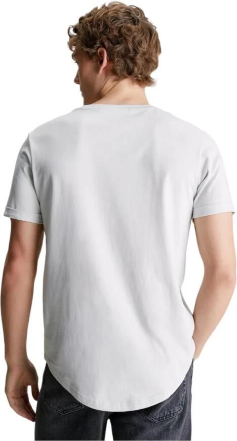 Calvin Klein Jeans Relaxed fit T-shirt met ronde hals - Foto 2