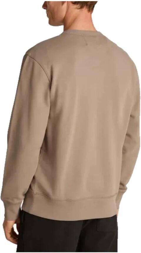 Calvin Klein Jeans Minimalistische Beige Crewneck Sweater Beige Heren - Foto 3
