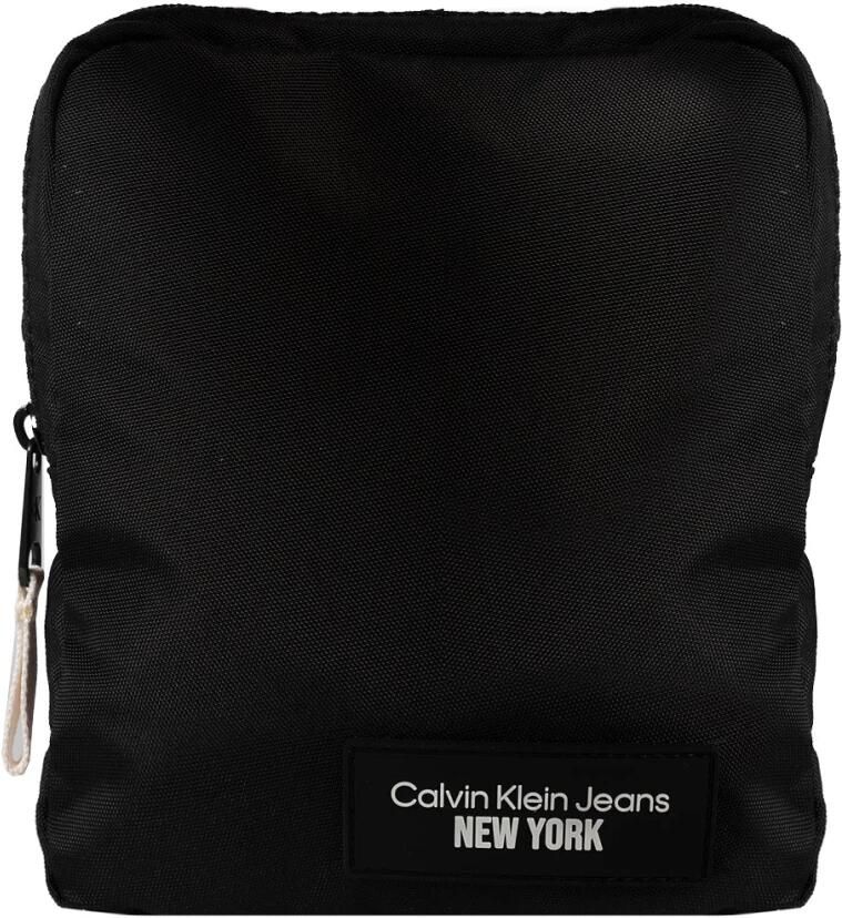 Calvin Klein Herentas met Schouderriem Lente Zomer Collectie Black Heren - Foto 2