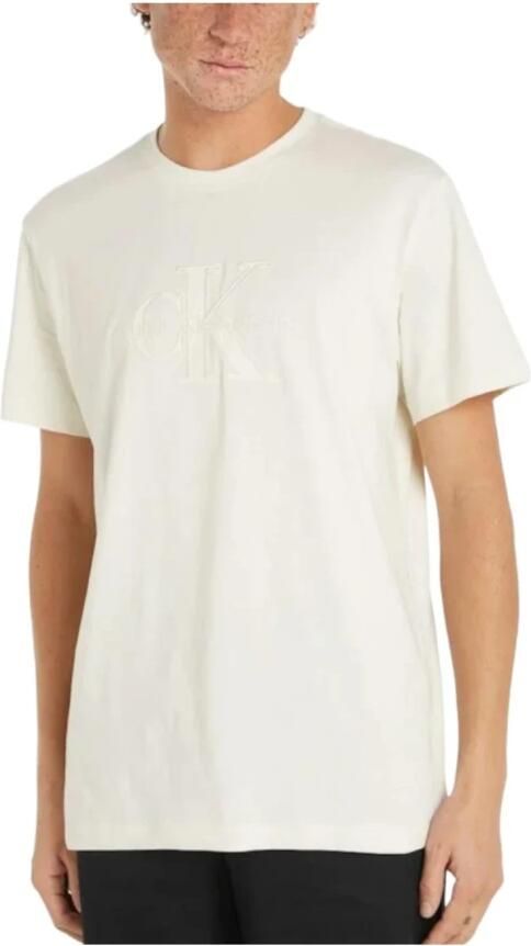 Calvin Klein Jeans Polo Shirt Lange Mouw MONOLOGO APPLIQUE J30J325916