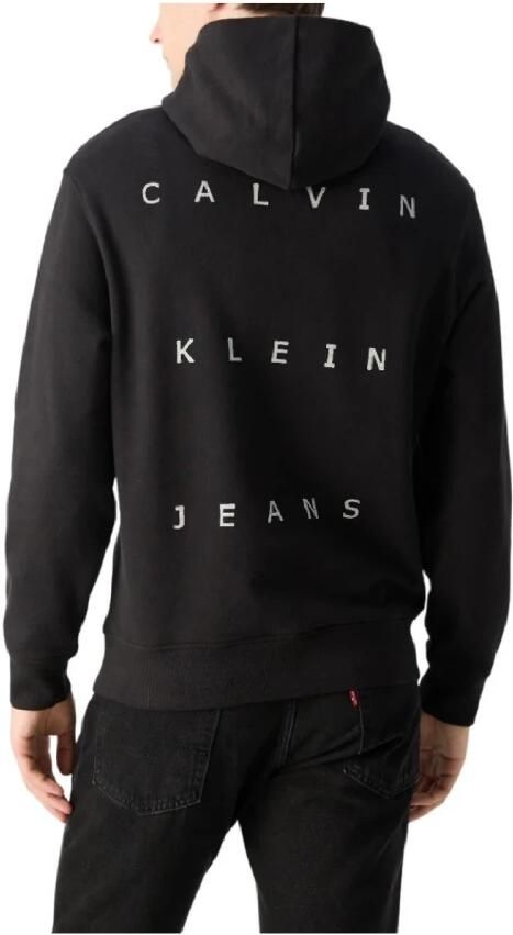 Calvin Klein Jeans Geregenereerde Katoenen Trui Black Heren - Foto 2
