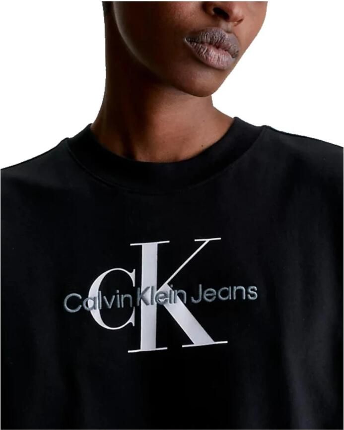 Calvin Klein Shirt met ronde hals CORE MONOGRAM REGULAR TEE met jeans monogram (1-delig) - Foto 6