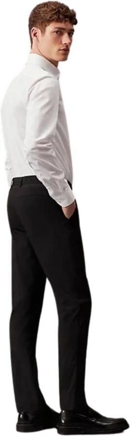 Calvin Klein Businessoverhemd POPLIN STRETCH SLIM SHIRT met kent-kraag logoprint op borsthoogte - Foto 17